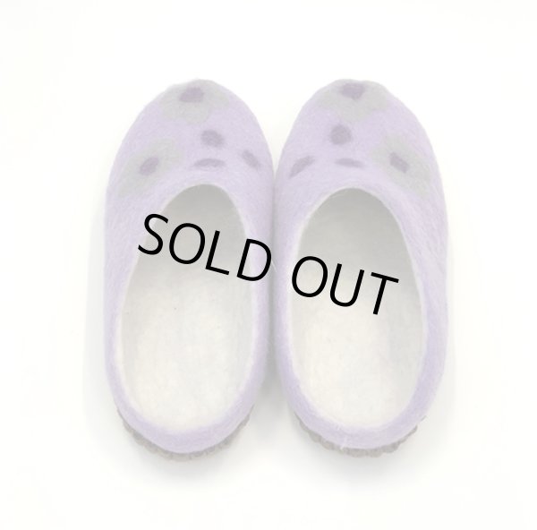 画像3: 羊毛フェルトスリッパ (3)