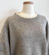 画像1: ヤクセーター　lace sweater (1)