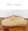 画像2: 羊毛フェルトスリッパ(室外にも使えるタイプ) (2)