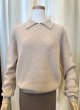 画像2: カシミヤPOLOセーター (2)