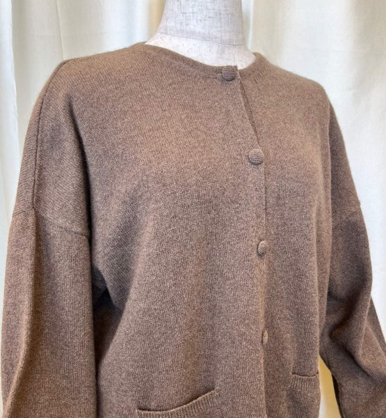 画像1: ヤクカーディガン (1)