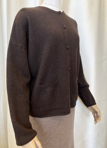 画像2: ヤクカーディガン (2)