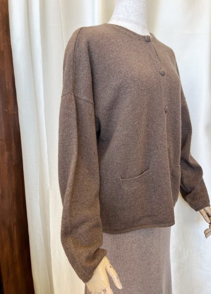 画像2: ヤクカーディガン (2)