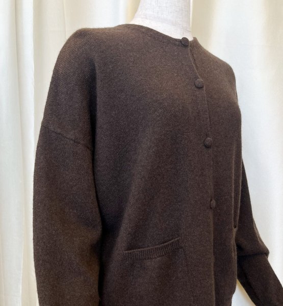 画像1: ヤクカーディガン (1)