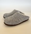 画像1: 羊毛フェルトスリッパ (1)