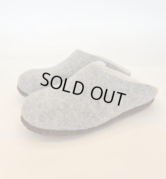 画像1: 羊毛フェルトスリッパ (1)