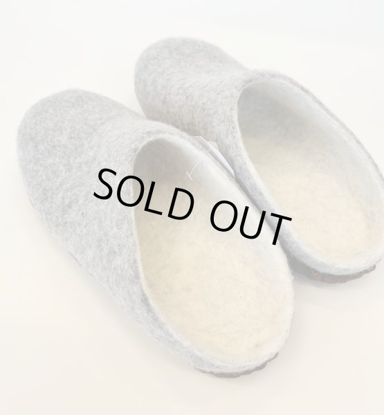 画像2: 羊毛フェルトスリッパ (2)