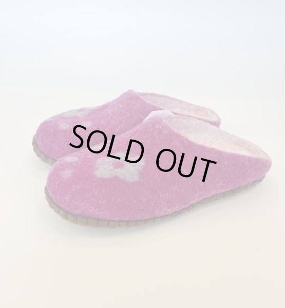 画像1: 羊毛フェルトスリッパ (1)