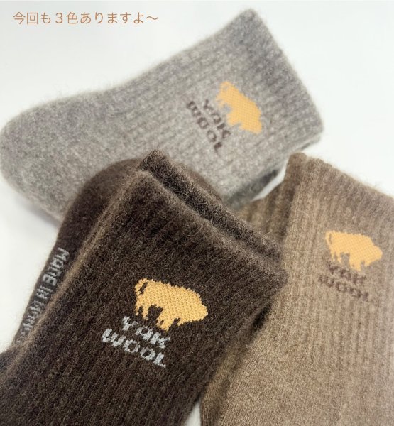 画像2: ヤク靴下 (2)